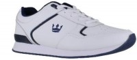 crown king shoes white lace up trainer 1